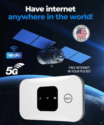 Free Internet in Your Pocket 5G Router-YAO