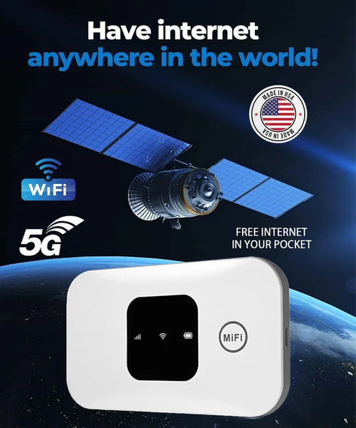Free Internet in Your Pocket 5G Router-YAO