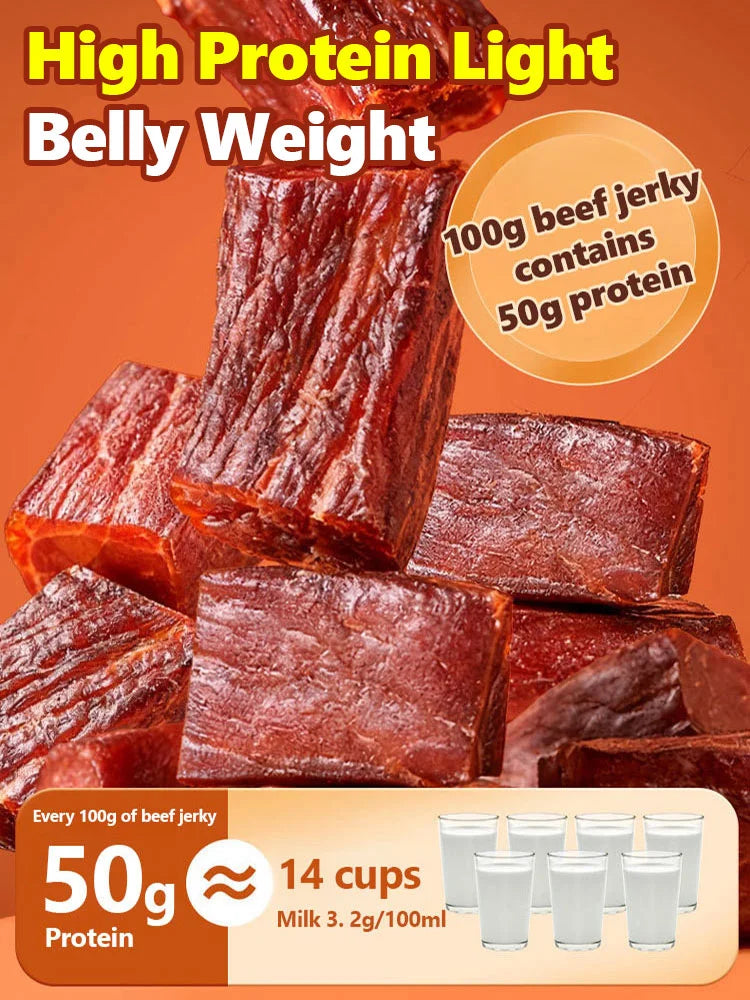 Add high-protein pure beef jerky-YAO