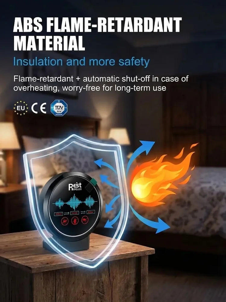 Fully automatic ultrasonic intelligent rodent and insect repellent-YAO