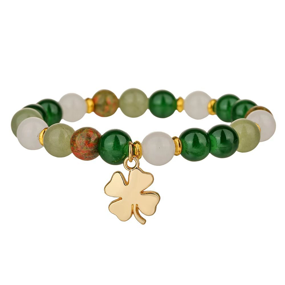Attract Wealth & Good Luck Fast | Green Aventurine & Agate Bracelet for Abundance, Protection & Prosperity-RH