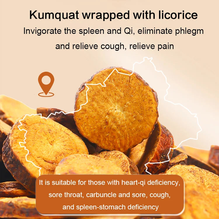 Licorice Kumquat: Cough & Sore Throat Relief-YAO