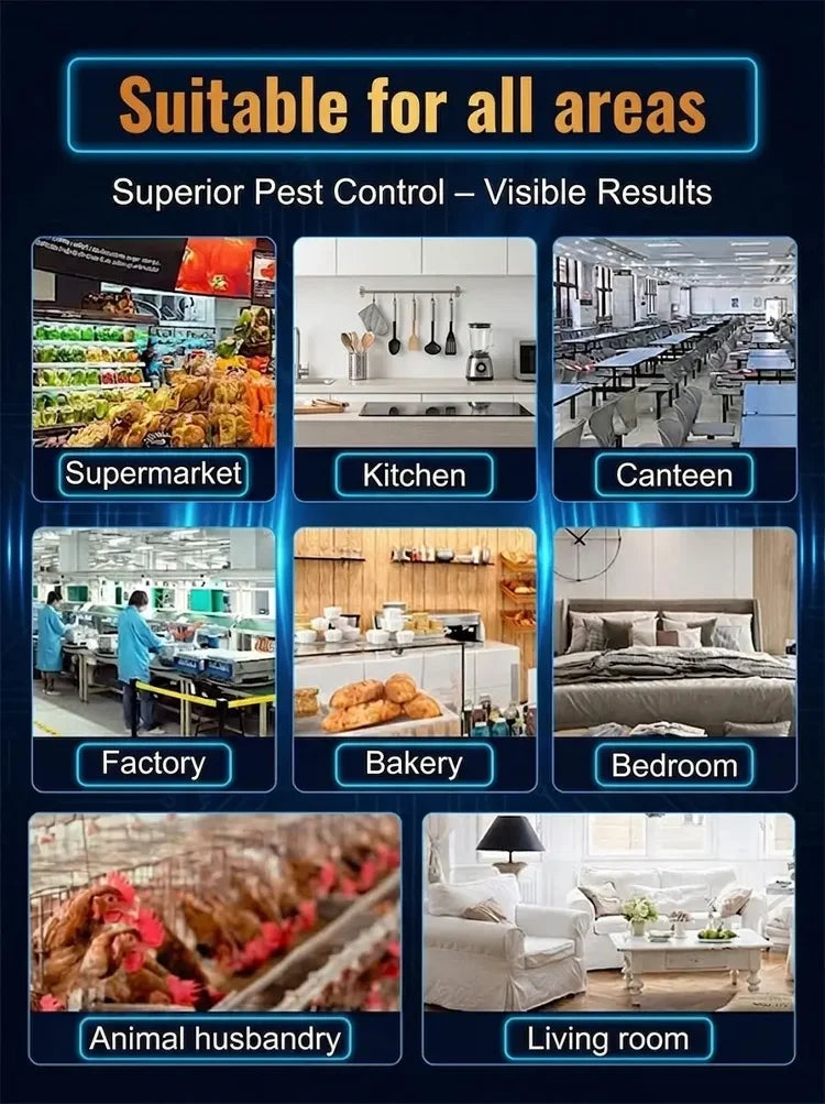 Fully automatic ultrasonic intelligent rodent and insect repellent-YAO