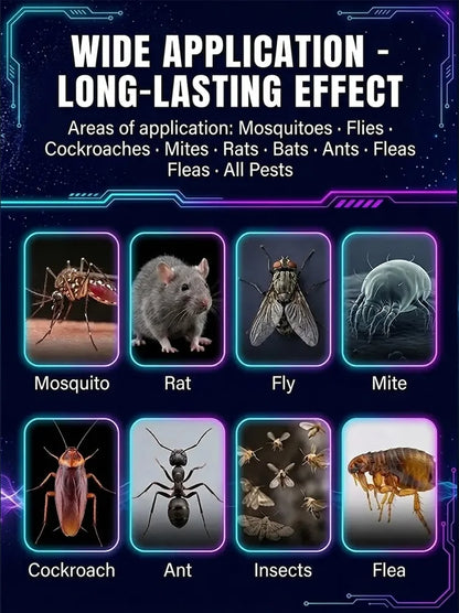Fully automatic ultrasonic intelligent rodent and insect repellent-YAO