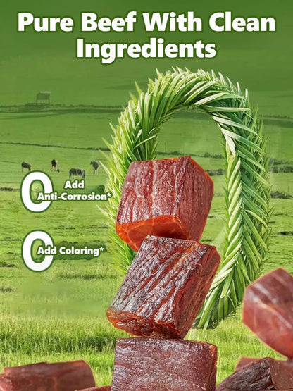 Add high-protein pure beef jerky-YAO