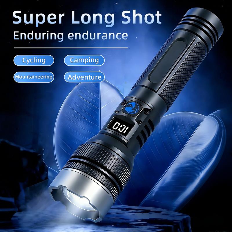 Rechargeable Tactical Flashlight & Power Bank-RH