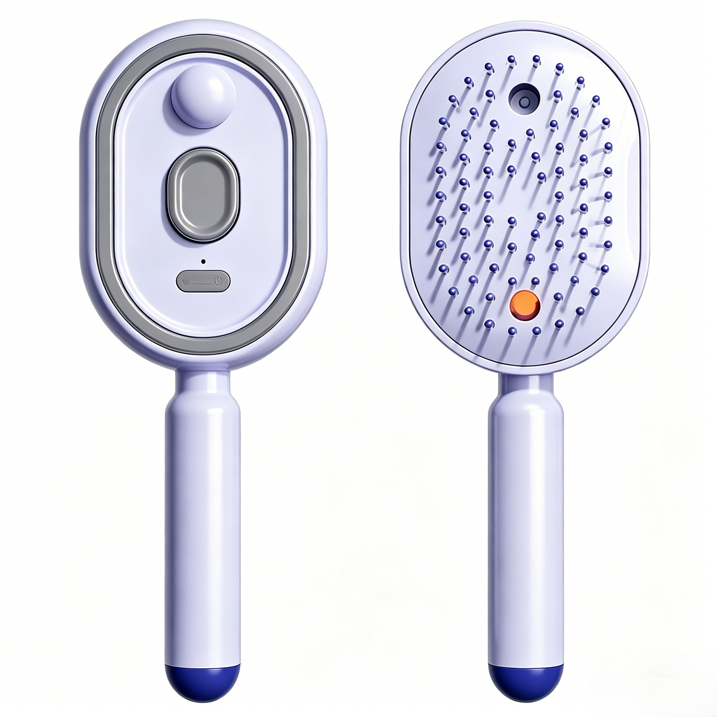 Electric Spray Air Cushion Massage Comb | Self-Cleaning Anti-Tangle | Essential Oil Mist Hair Care Comb | Anti-Static Volumizing Aromatherapy Comb-RH