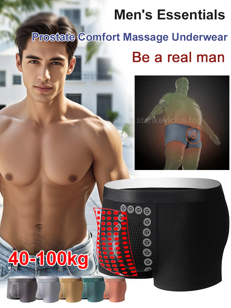 Men's Magnetic Prostate Care Boxers-YAO