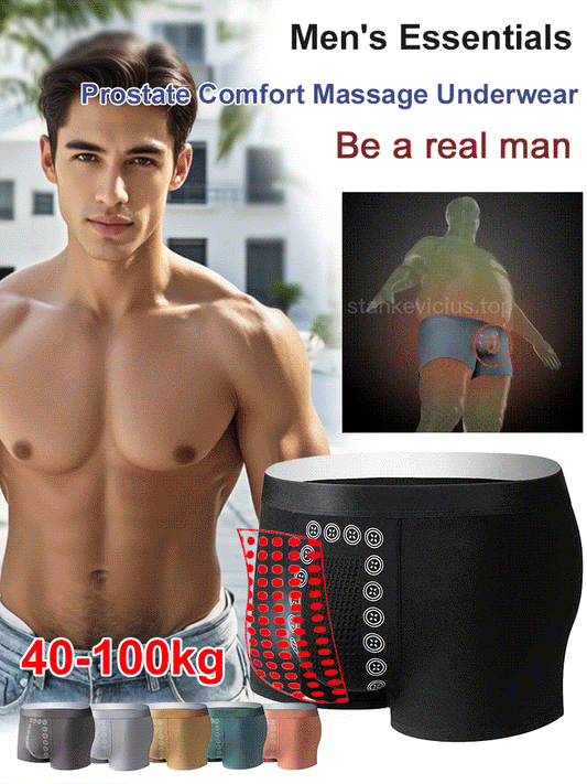 Men's Magnetic Prostate Care Boxers-YAO