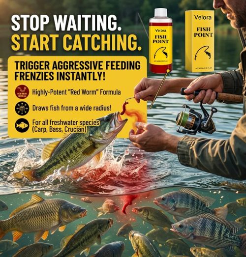 Concentrated Fish Attractant Liquid – Fast-Acting Red Worm Bait Additive for Freshwater Fishing, Enhances Scent & Improves Bite Response (100ml)-YAO