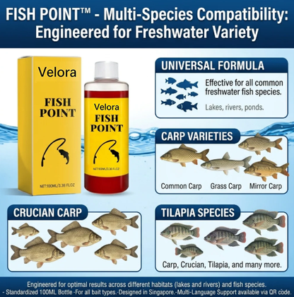Concentrated Fish Attractant Liquid – Fast-Acting Red Worm Bait Additive for Freshwater Fishing, Enhances Scent & Improves Bite Response (100ml)-YAO