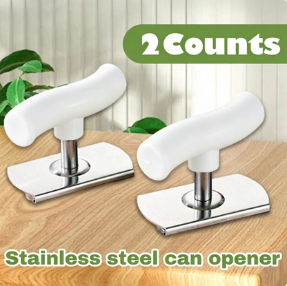 2-Pack Stainless Steel Jar Opener – Effortless Lid Remover for Seniors & Weak Hands | Non-Slip Grip Kitchen Gadget-RH