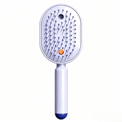 Electric Spray Air Cushion Massage Comb | Self-Cleaning Anti-Tangle | Essential Oil Mist Hair Care Comb | Anti-Static Volumizing Aromatherapy Comb-RH