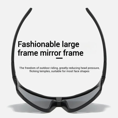 UV Adaptive Photochromic Sunglasses – Windproof Sports Eyewear for Cycling, Hiking, Running & Day-to-Night Protection-RH