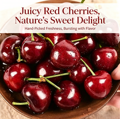 Premium Cherry Seeds - Grow Your Own Sweet Cherries at Home | High Yield, Easy to Grow, and Fresh Harvest-RH