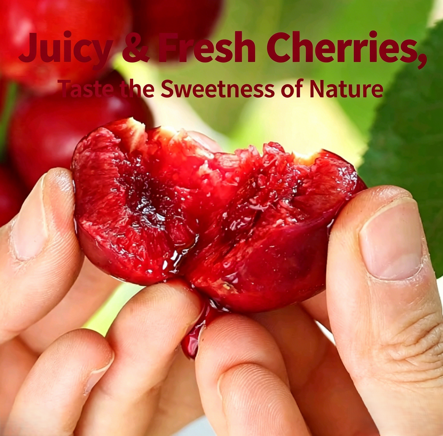 Premium Cherry Seeds - Grow Your Own Sweet Cherries at Home | High Yield, Easy to Grow, and Fresh Harvest-RH