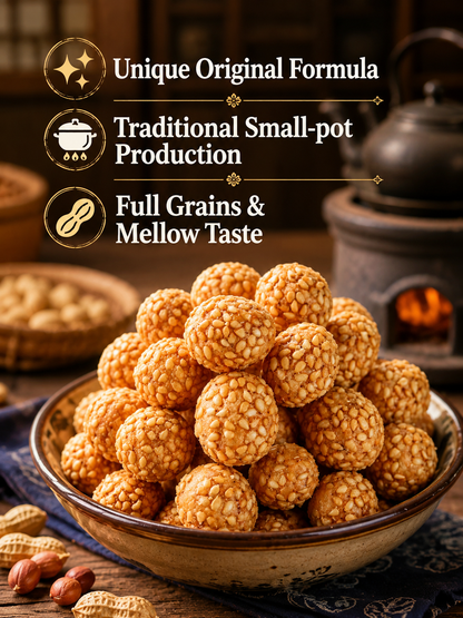 Sesame Coated Yam Peanuts. Original Flavor-YAO