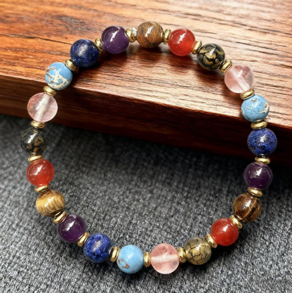 The Empath’s Shield Bracelet – Healing Crystal Protection Bracelet-RH