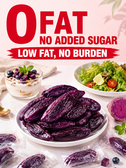 Healthy Low Fat Purple Sweet Potato Snack-YAO
