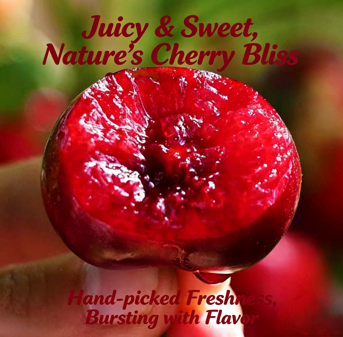 Premium Cherry Seeds - Grow Your Own Sweet Cherries at Home | High Yield, Easy to Grow, and Fresh Harvest-RH