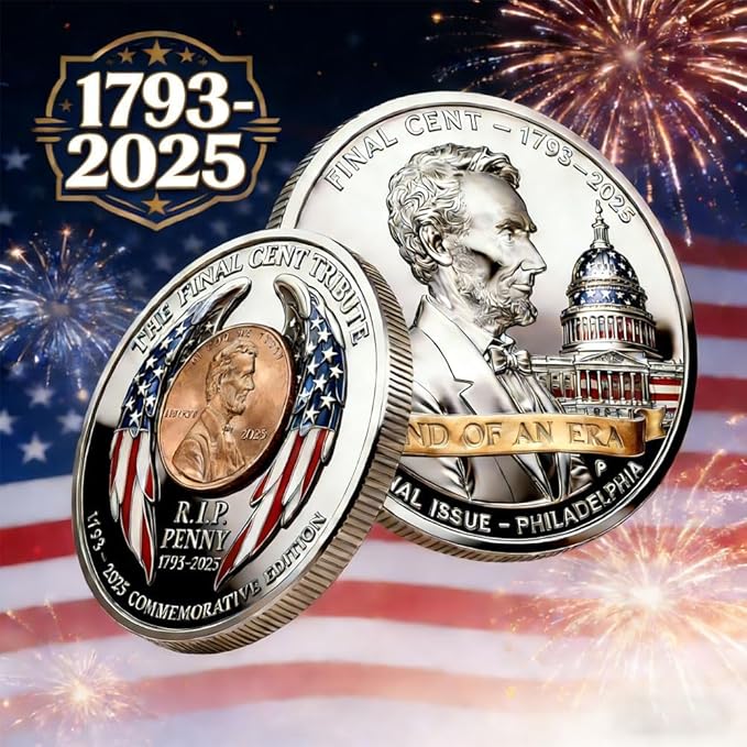 2025 Final Cent Tribute Coin – Limited Keepsake Collector’s Edition-YAO