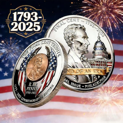 2025 Final Cent Tribute Coin – Limited Keepsake Collector’s Edition-YAO