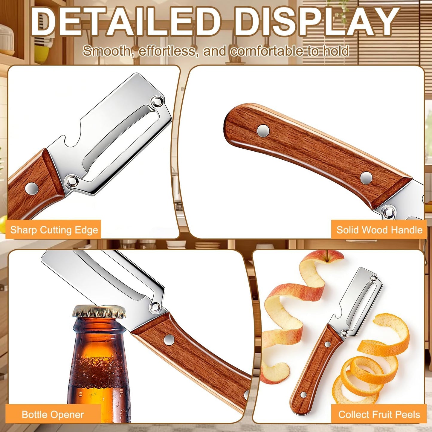 2-Piece Multifunctional Vegetable Peeler Set-save both time and labour-YAO