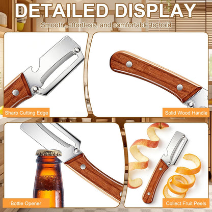 2-Piece Multifunctional Vegetable Peeler Set-save both time and labour-YAO