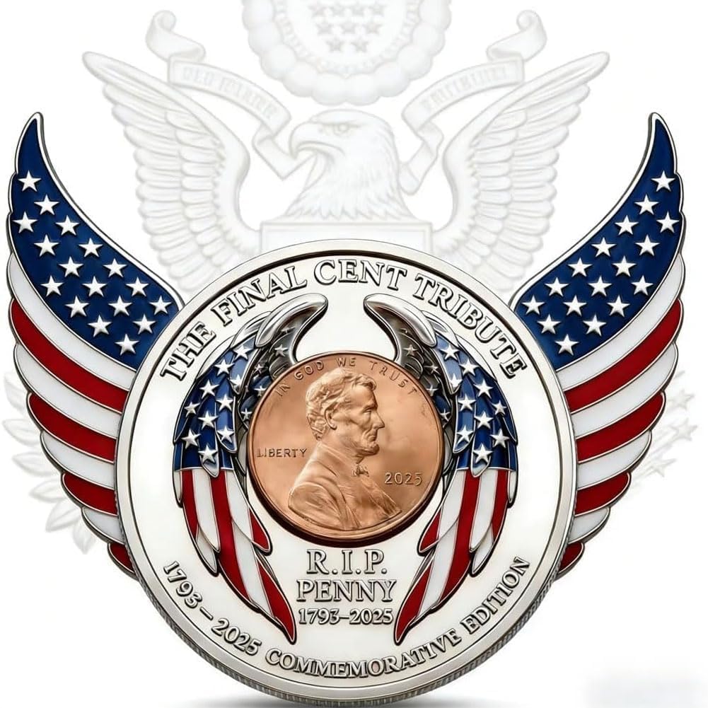 2025 Final Cent Tribute Coin – Limited Keepsake Collector’s Edition-YAO