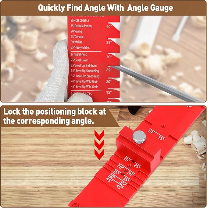 SnapFixMate Chisel Sharpening Jig -YAO