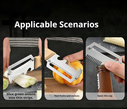 2-Piece Multifunctional Vegetable Peeler Set-save both time and labour-YAO