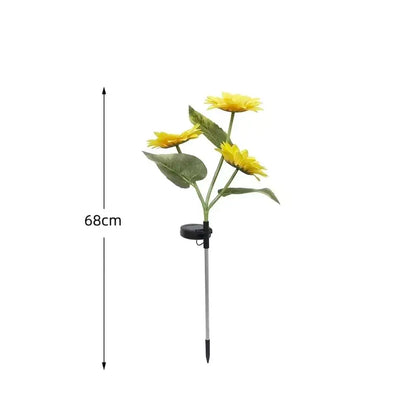🔥Hot Sale 49% off🌟🌻 2026 UPGRADED Solar Sunflowers – Hyper-Realistic Petals, Stunning Shadow Projections & Dusk-to-Dawn Garden Mag-YAO