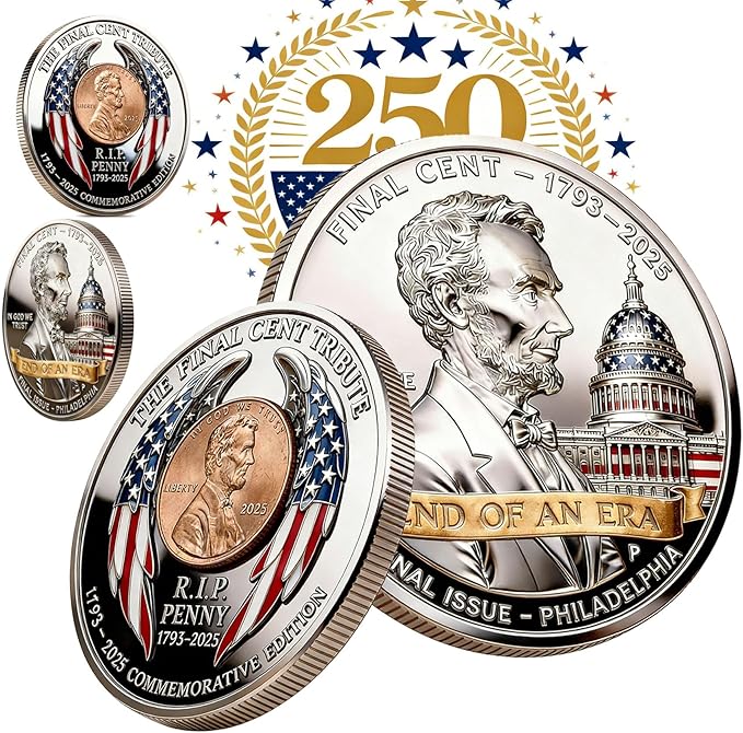 2025 Final Cent Tribute Coin – Limited Keepsake Collector’s Edition-YAO