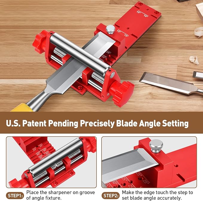 SnapFixMate Chisel Sharpening Jig -YAO