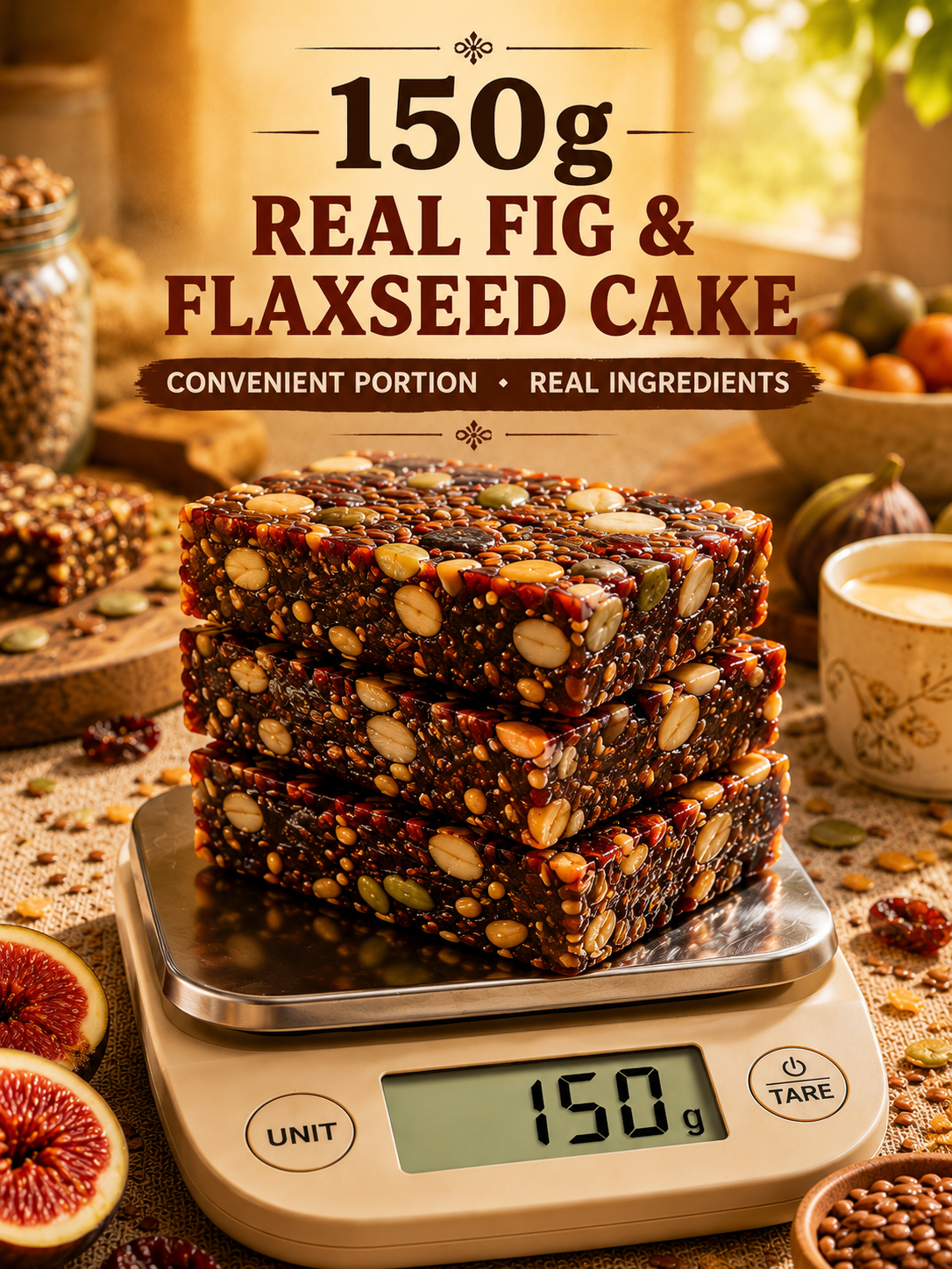Fig & Flaxseed Snack Bites | Natural Healthy Snacks-YAO
