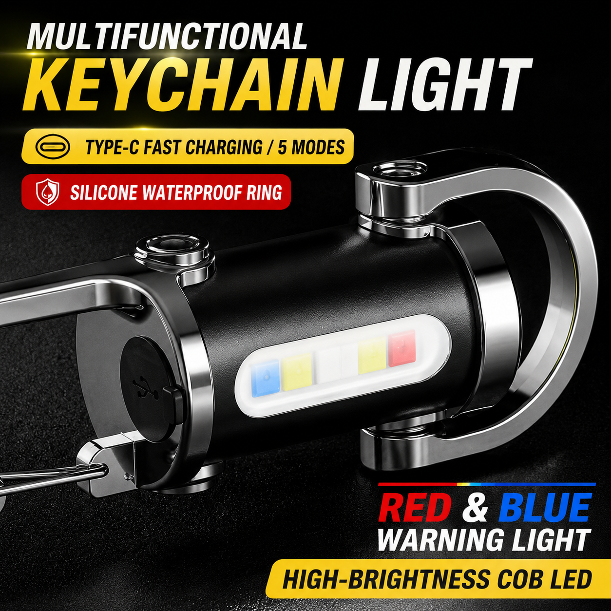 【2026】Ultra-Bright Mini Keychain Flashlight 🔦-RH