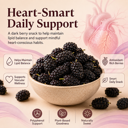 Dried Mulberries – Nourish Liver & Kidney, Darken Hair, Perfect for Night Owls-YAO