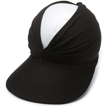 Women’s UPF 50+ Sun Protection Visor Hat-Wide Brim Cooling Beach Hat for Ponytail, Golf, Travel & Summer Outdoor Wear-RH