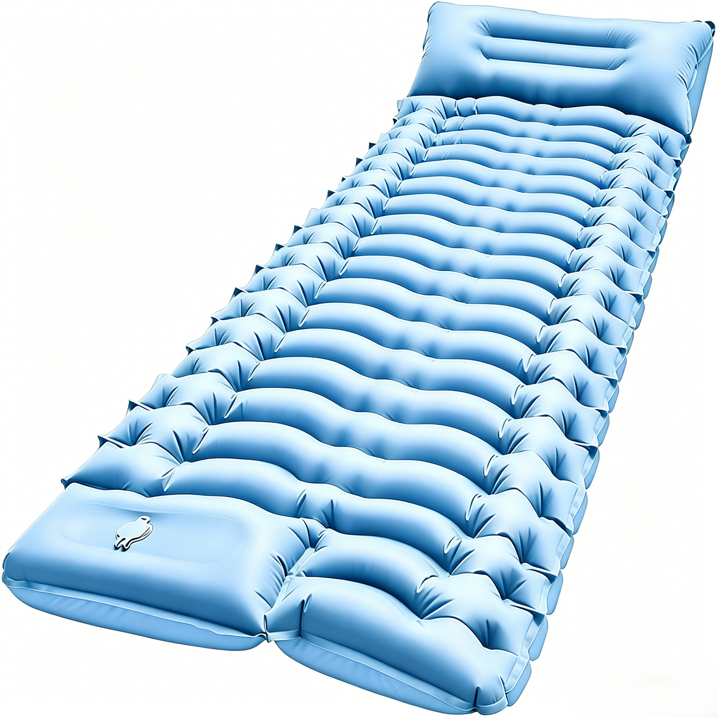Ultra-Light Inflatable Camping Sleeping Pad with Built-in Foot Pump-YAO