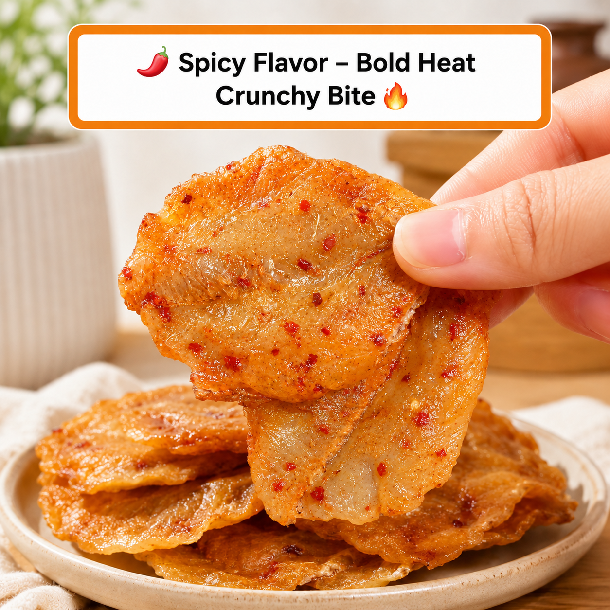 Happy Fish Crisps™ – A Light, Crispy & High-Protein Seafood Snack Made for Every Craving-YAO