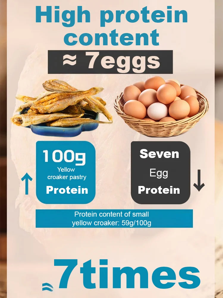 High-protein ready-to-eat deep-sea fish crisps-YAO