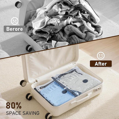 Travel Vacuum Storage Bags with Rechargeable Pump-RH