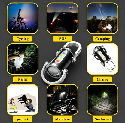 【2026】Ultra-Bright Mini Keychain Flashlight 🔦-RH