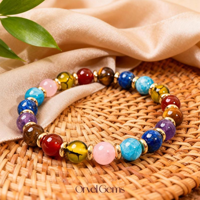 The Empath’s Shield Bracelet – Healing Crystal Protection Bracelet-RH